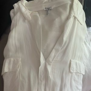 White splendid long sleeve blouse